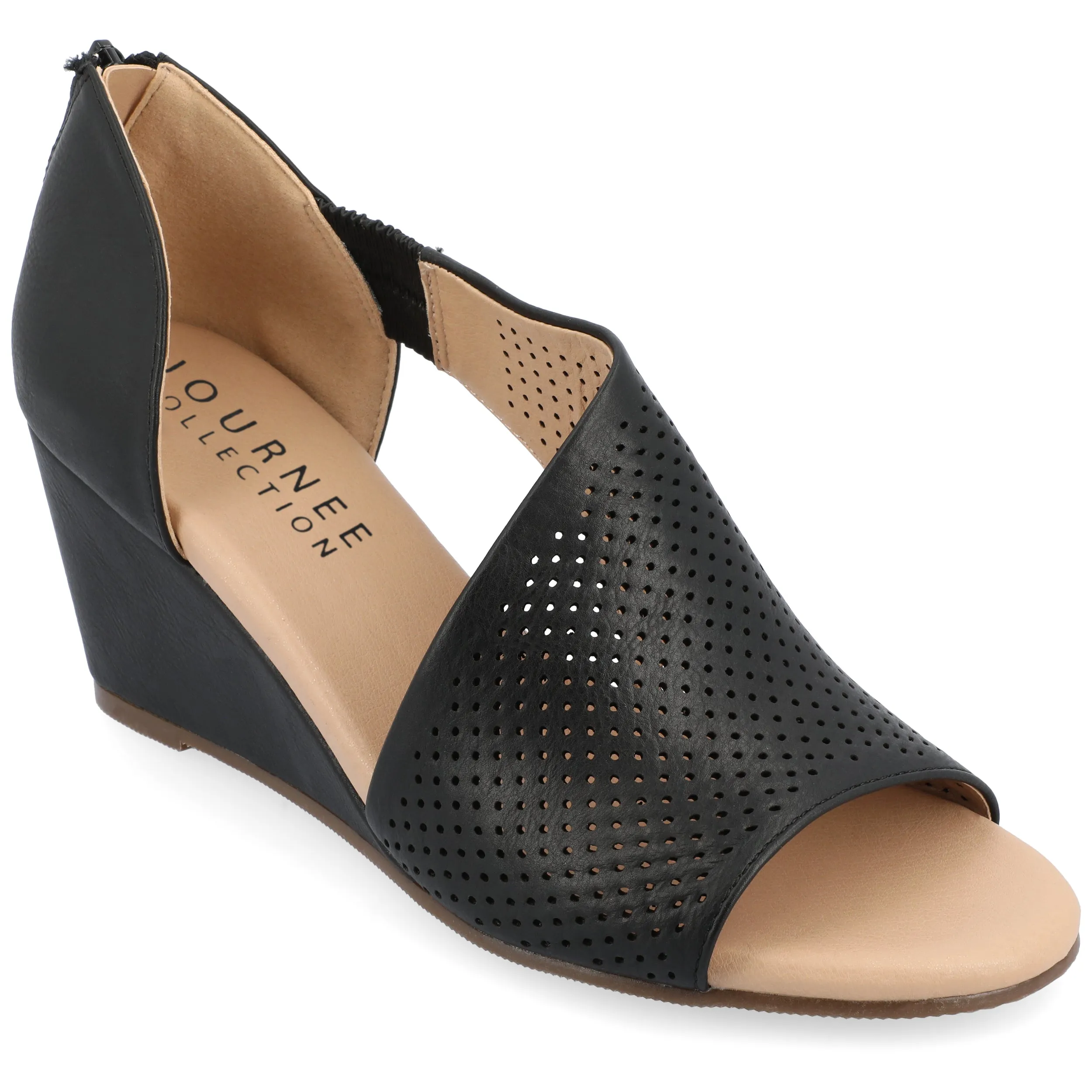 Journee Collection Women's Tru Comfort Foam Wide Width Aretha Wedge