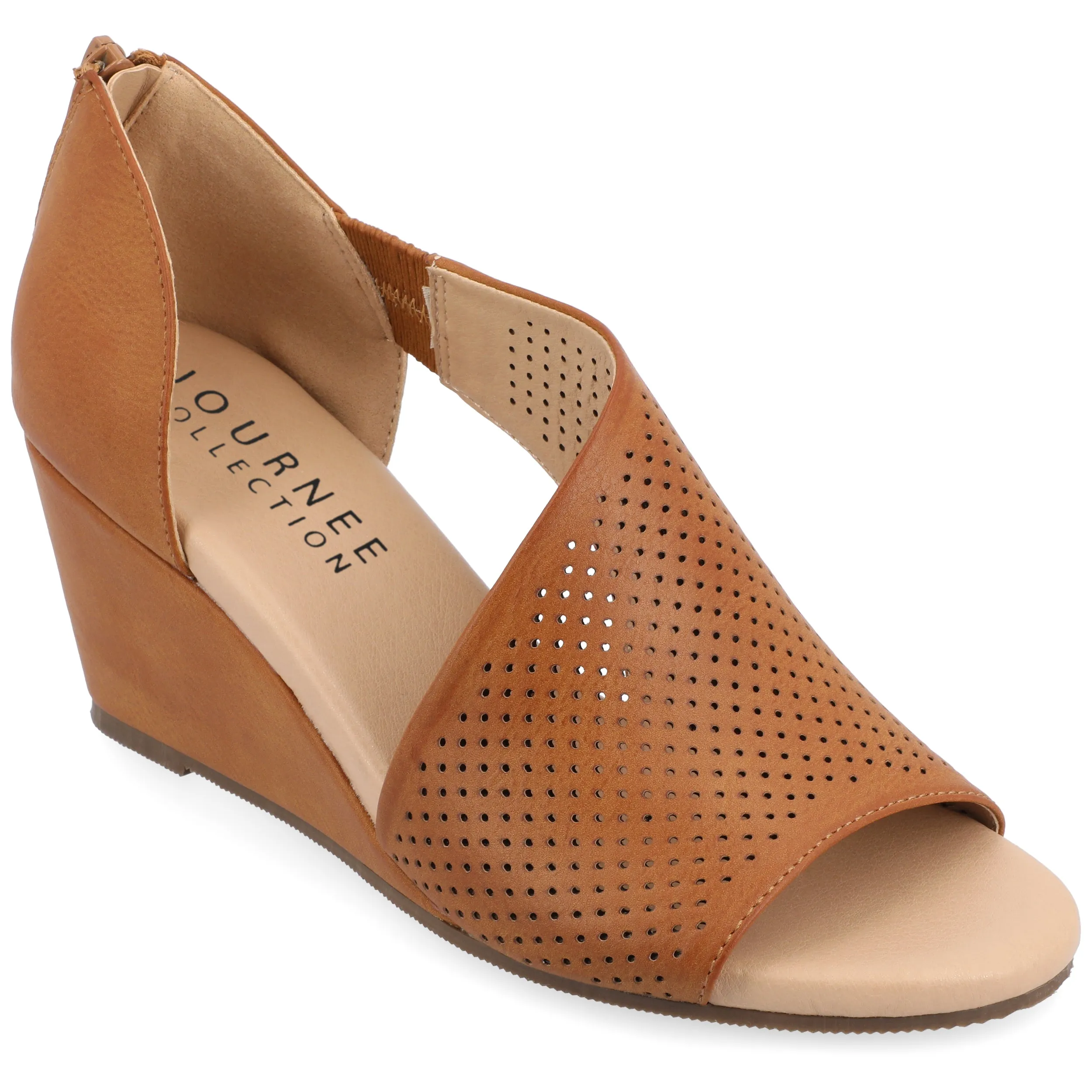 Journee Collection Women's Tru Comfort Foam Wide Width Aretha Wedge
