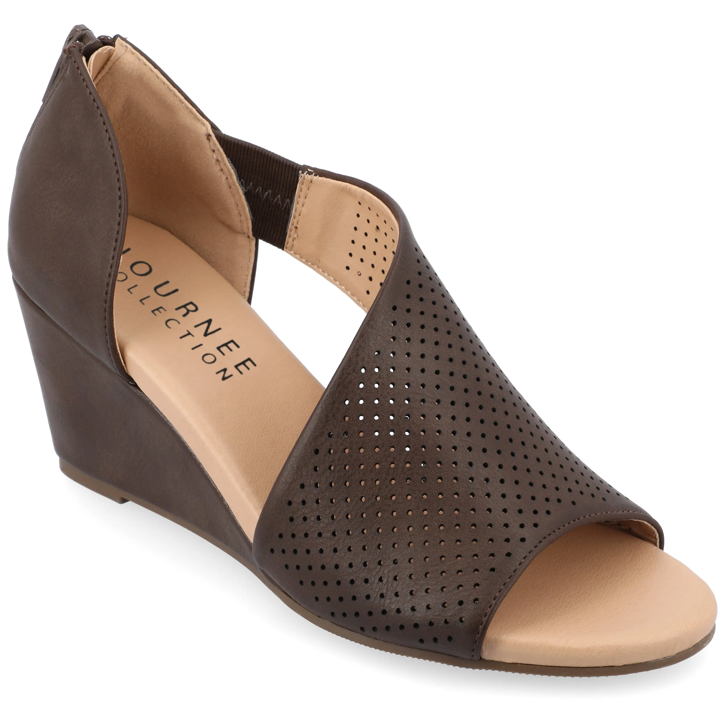 Journee Collection Women's Tru Comfort Foam Wide Width Aretha Wedge