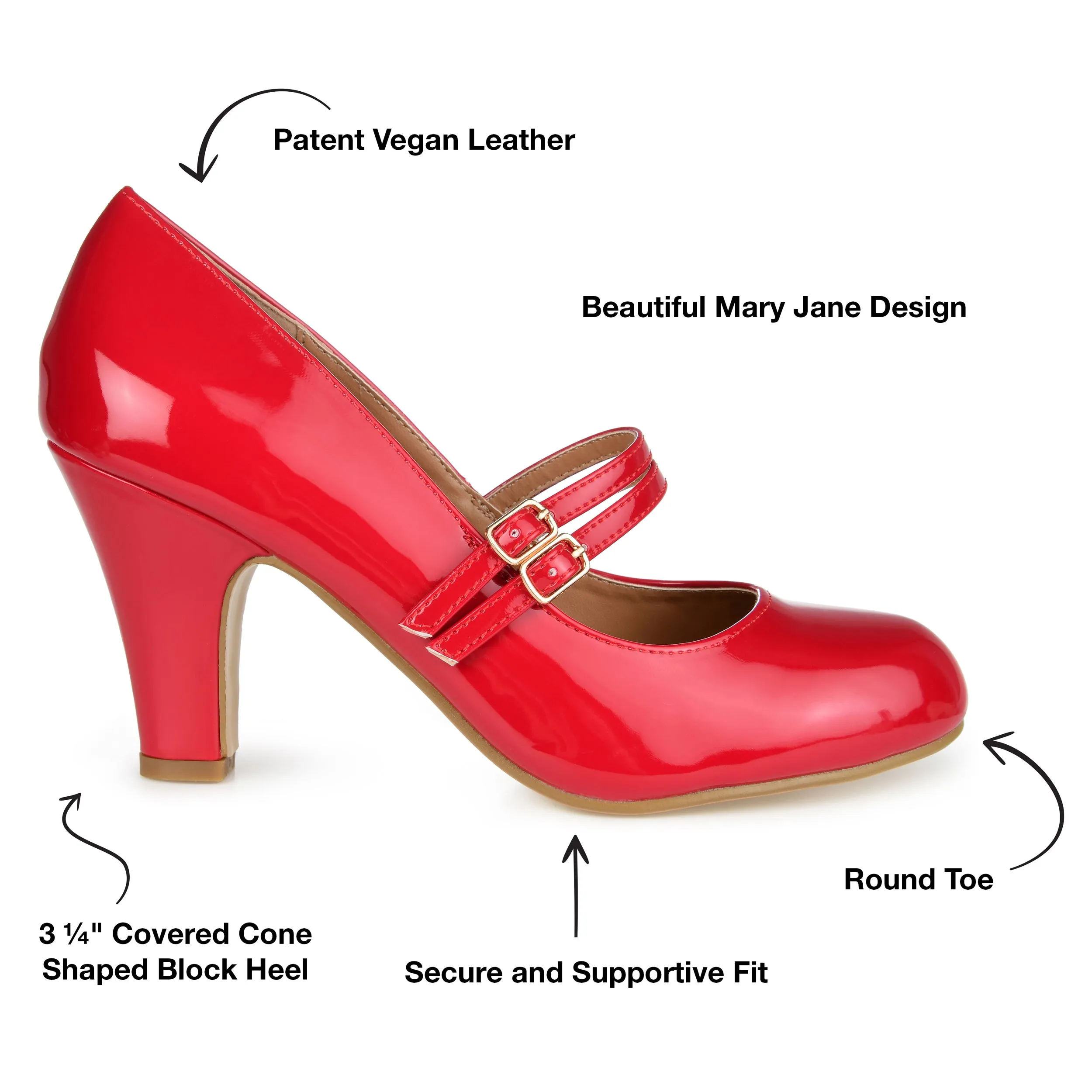 Journee Collection Women's Wendy-09-1 Pump