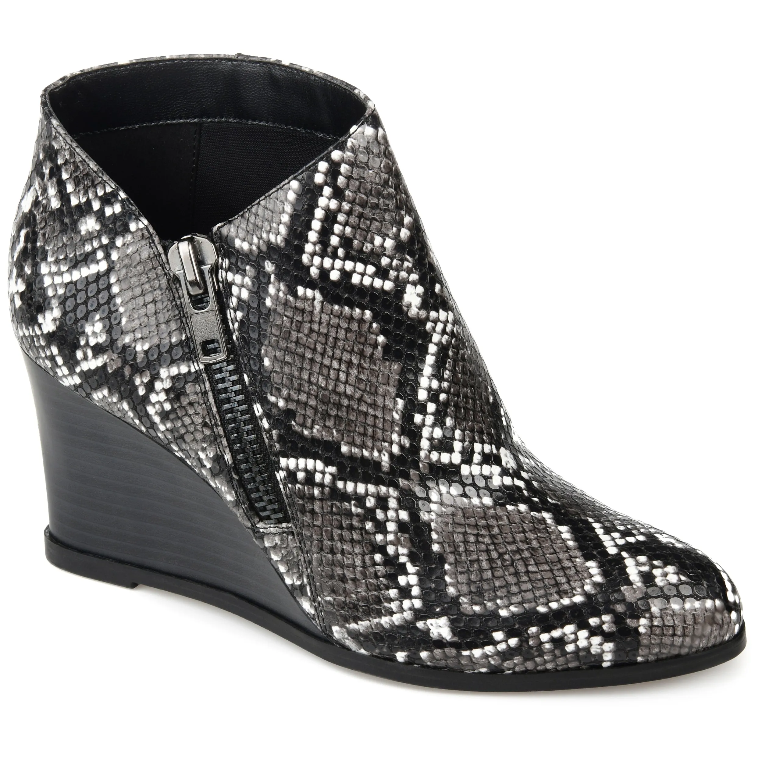 Journee Women's Tru Comfort Foam Glam Wedge Bootie