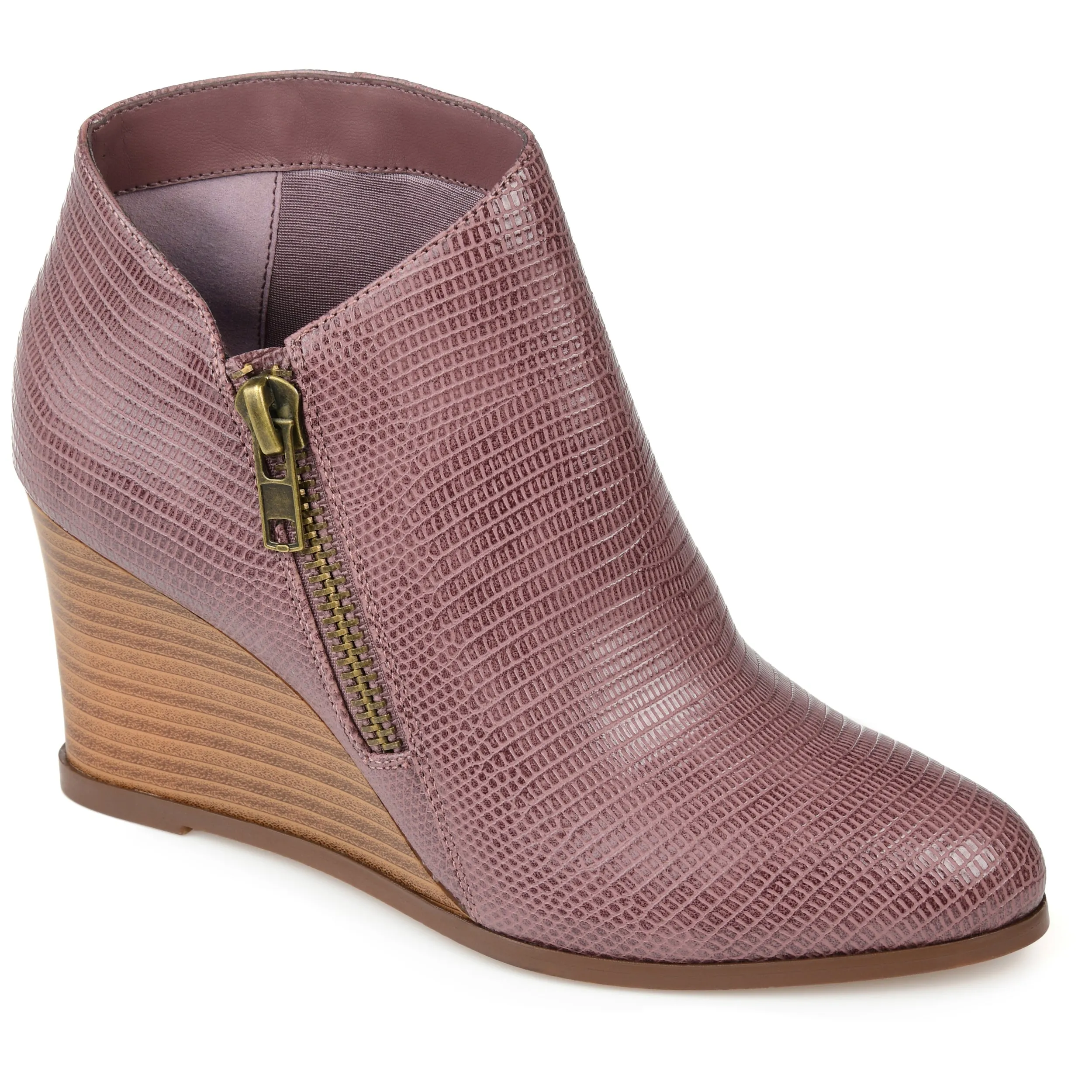 Journee Women's Tru Comfort Foam Glam Wedge Bootie