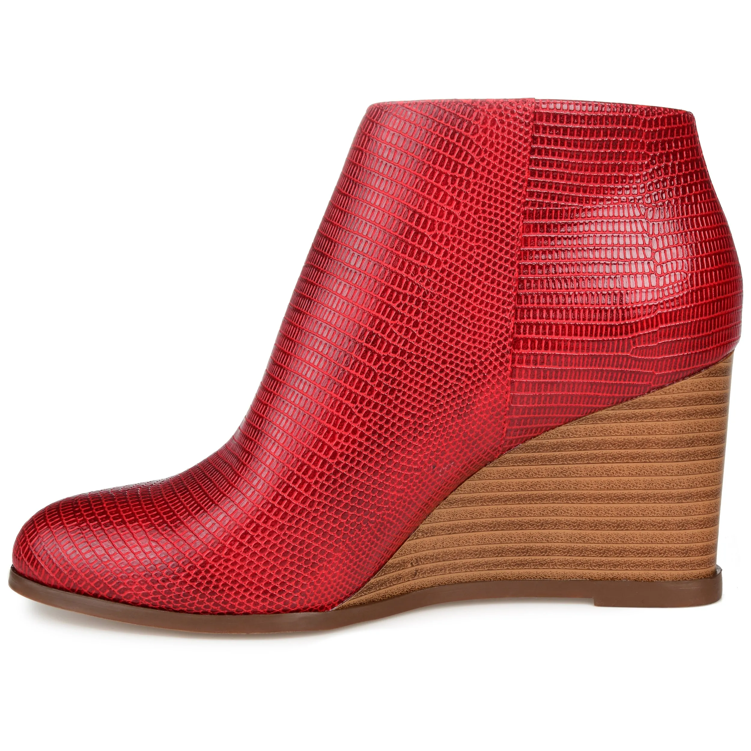 Journee Women's Tru Comfort Foam Glam Wedge Bootie