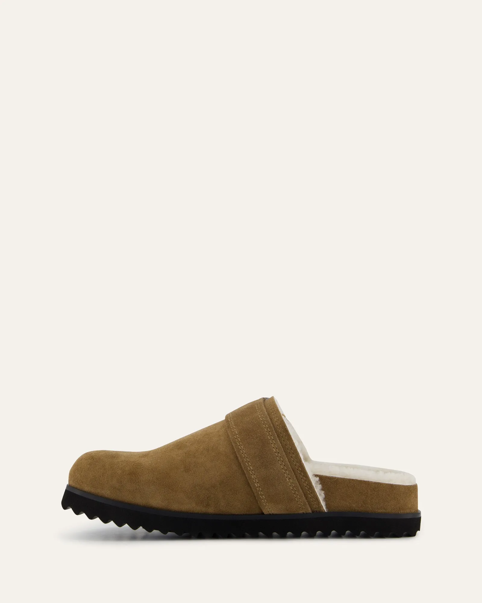 JUNIPER CASUAL FLATS BARK SUEDE