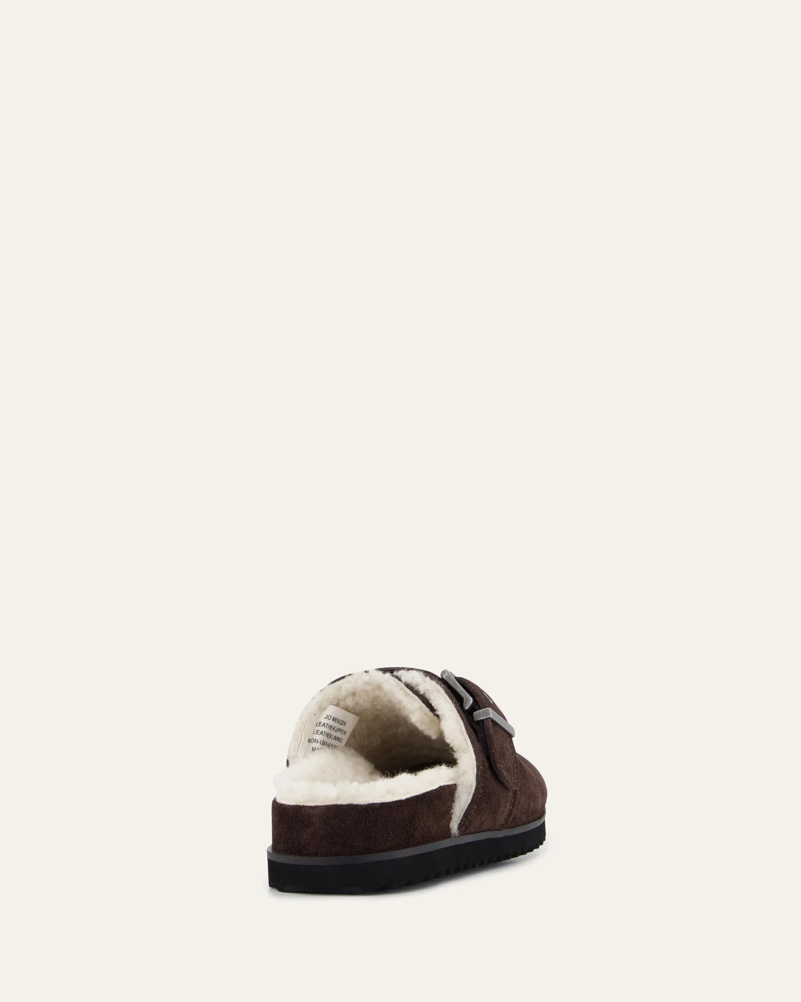 JUNIPER CASUAL FLATS BITTER CHOC SUEDE