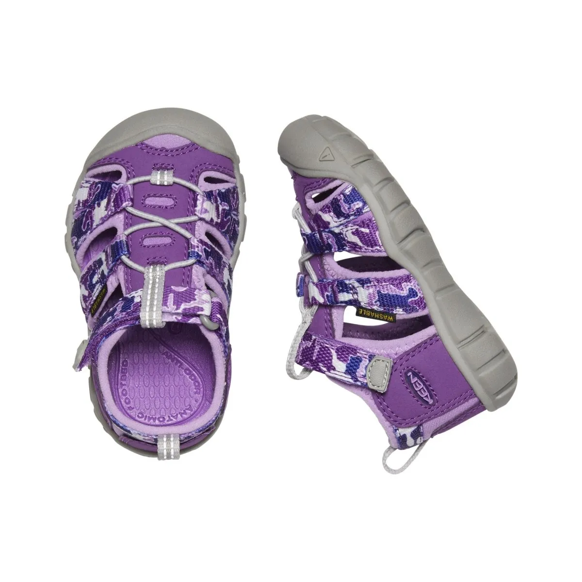 Keen Toddler's Seacamp Camo/Purple