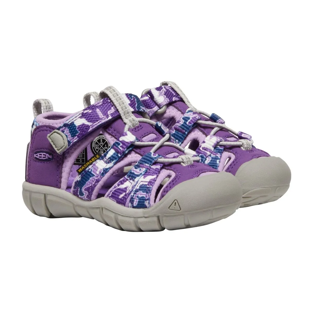 Keen Toddler's Seacamp Camo/Purple