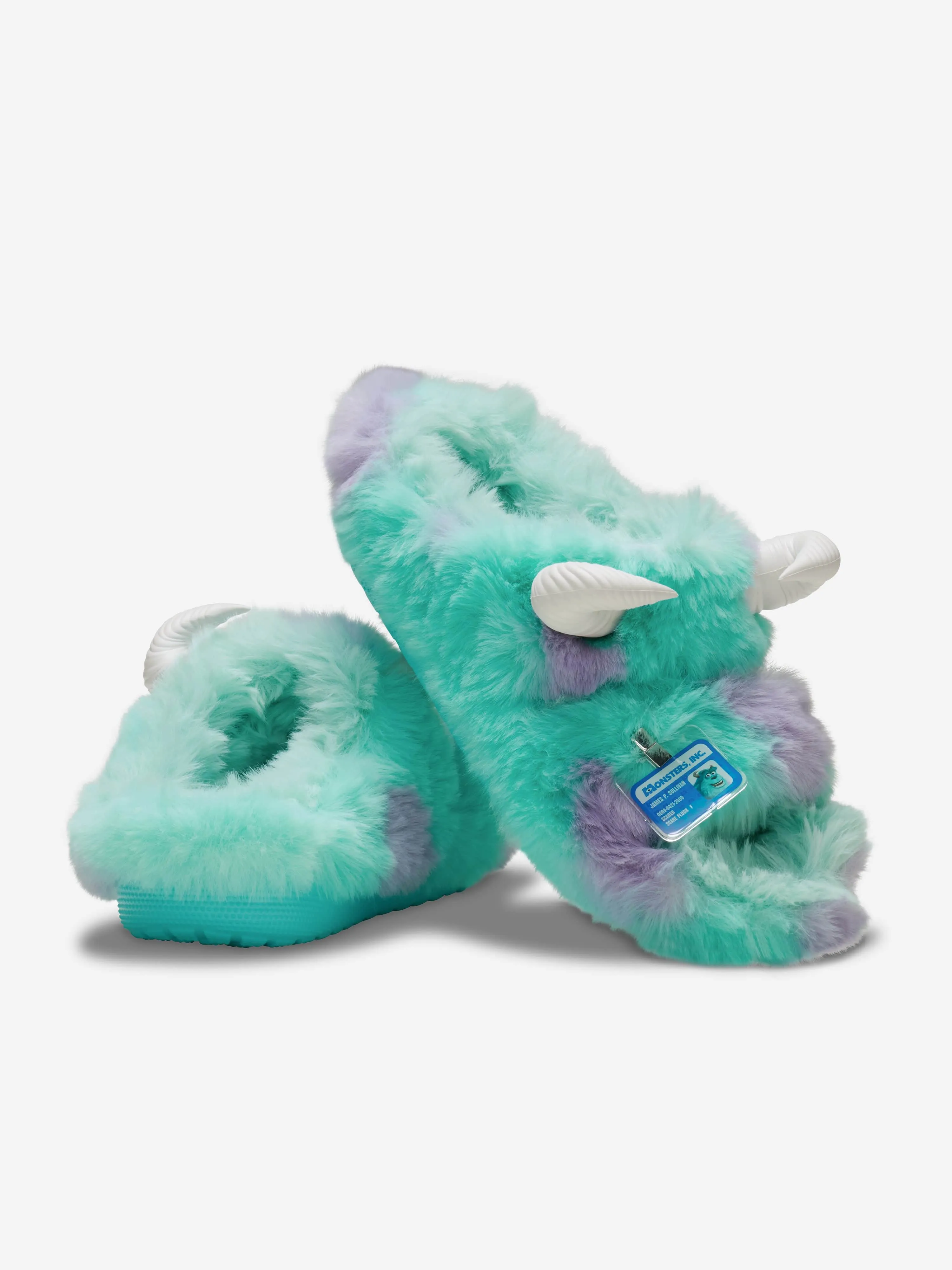 Kids Monsters Sulley Classic Cozy Sandal in Blue