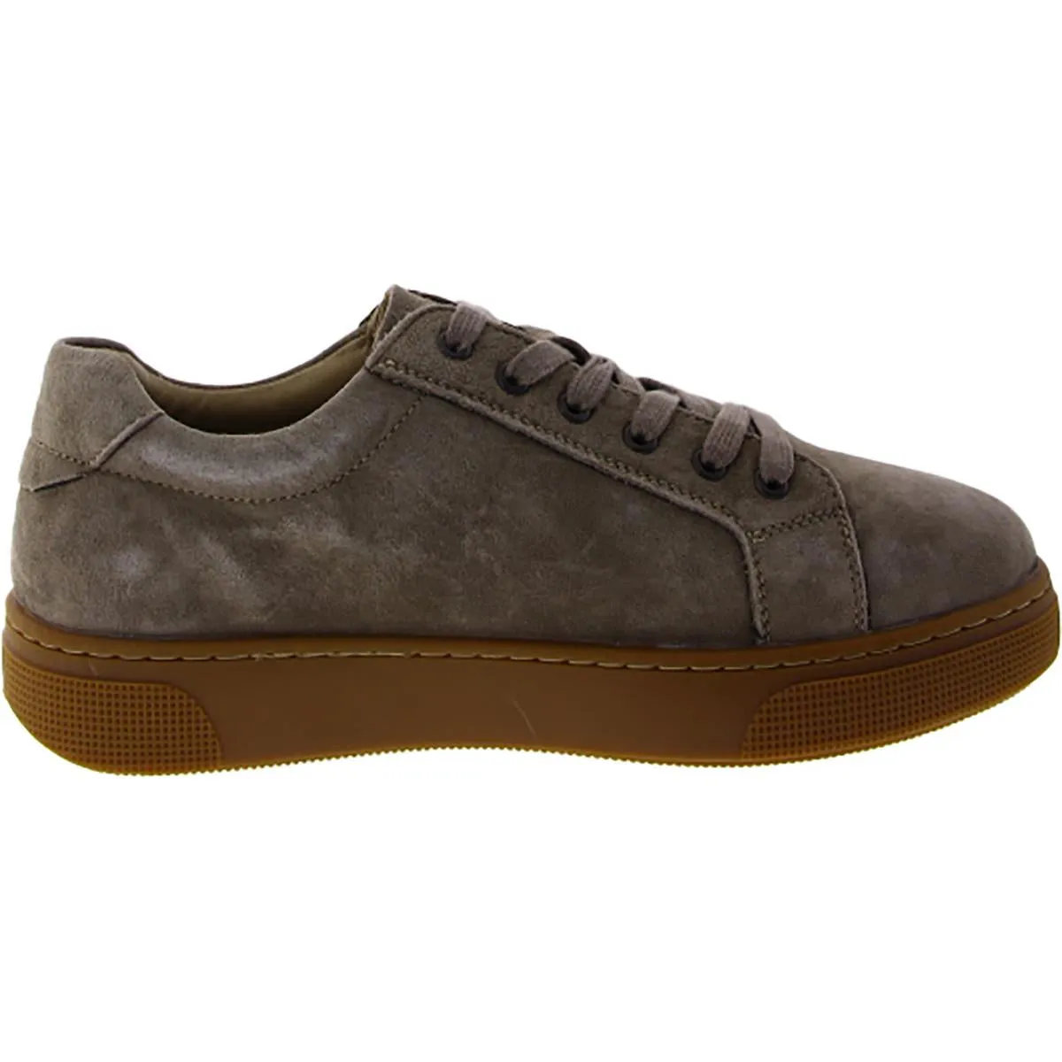 Kinzey Womens Leather Lifestyle Casual and Fashion Sneakers