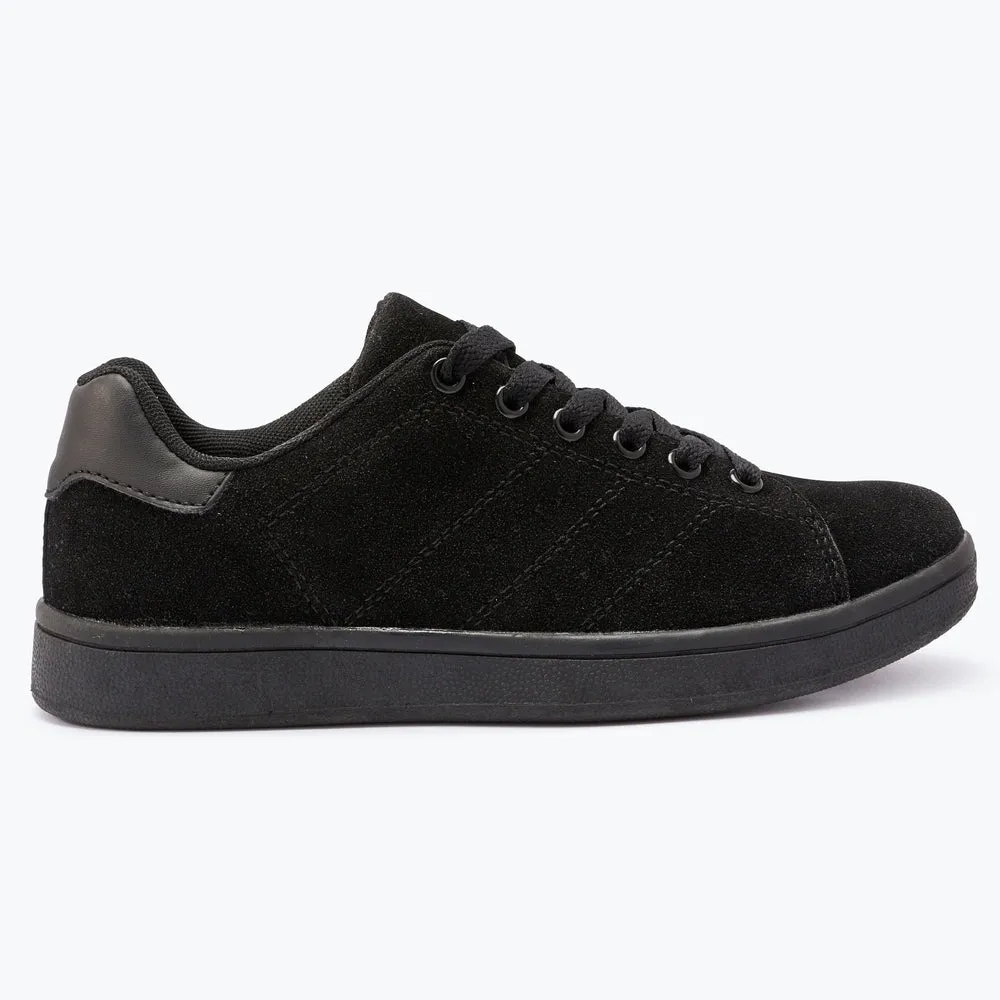 Lace Up Flatform Trainers