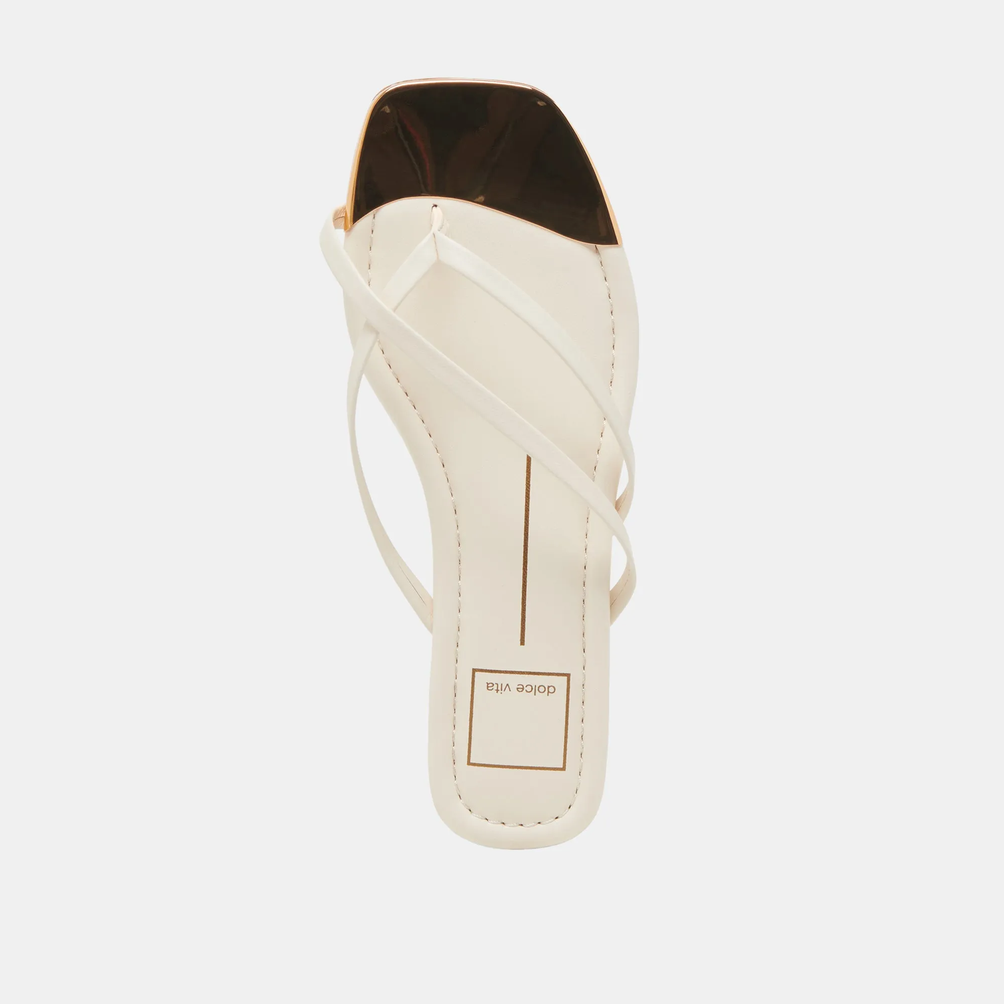 LAGUNA SANDALS OFF WHITE LEATHER