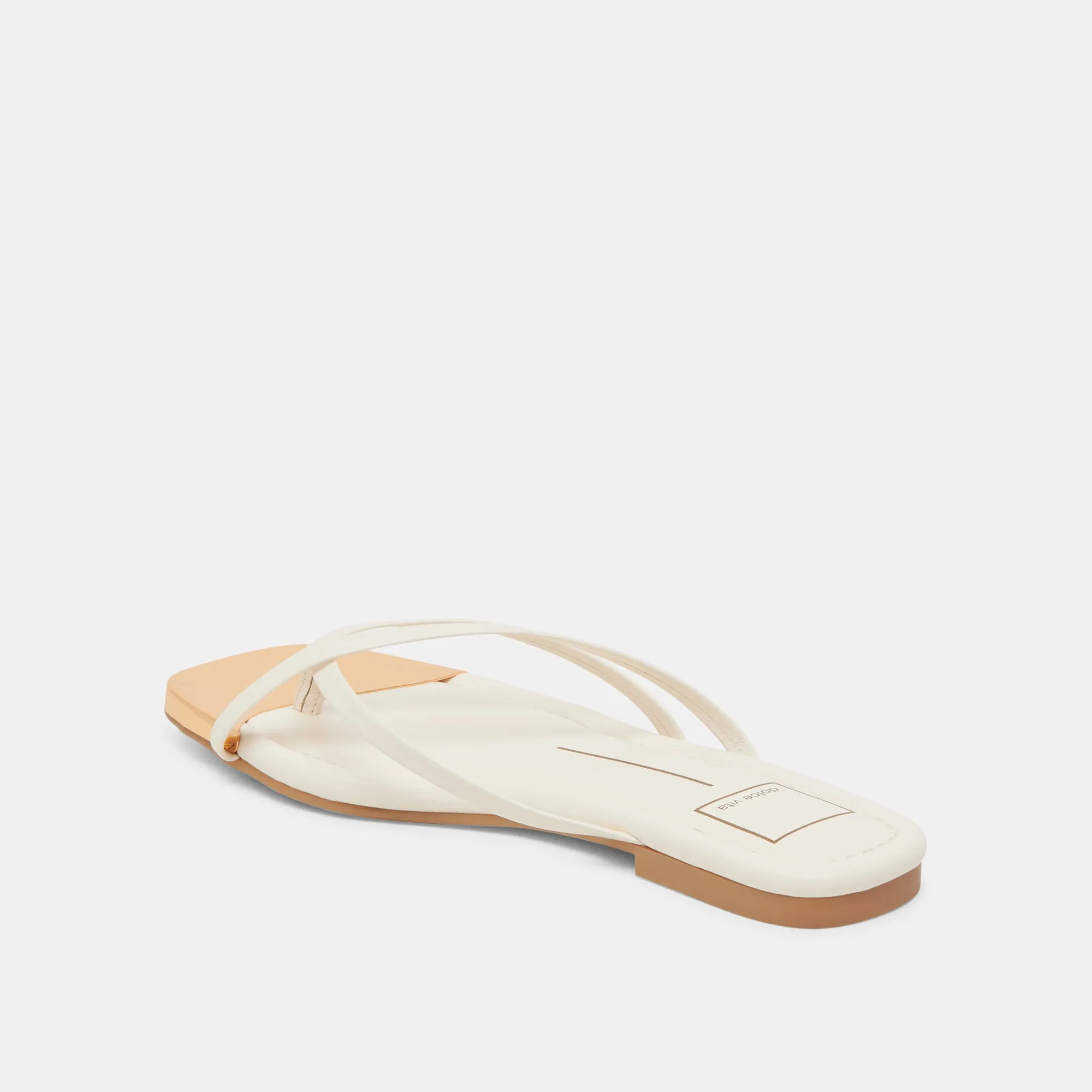 LAGUNA SANDALS OFF WHITE LEATHER