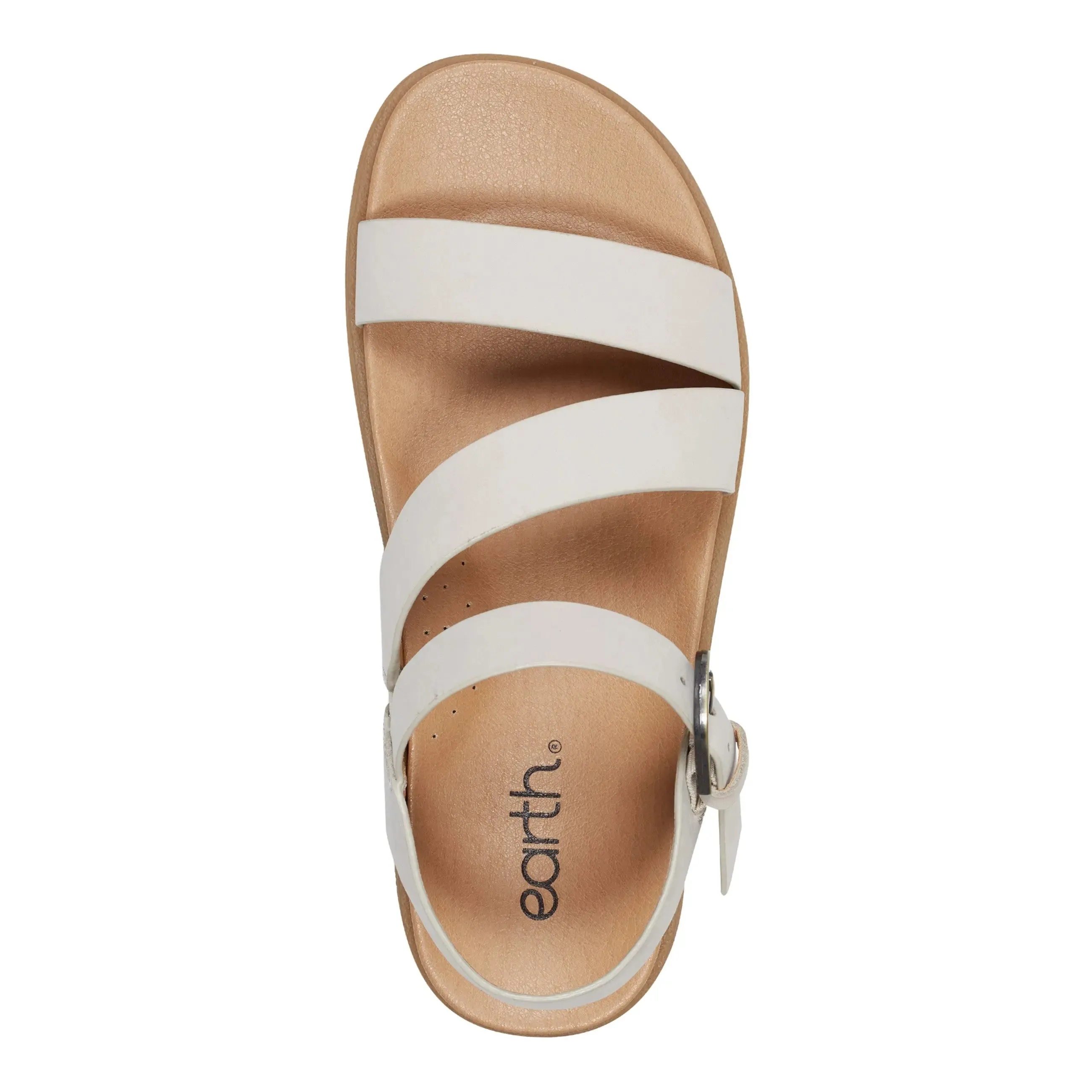 Lainey Casual Strappy Round Toe Flat Sandals