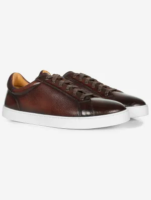 Leve White Sole Sneaker Brown