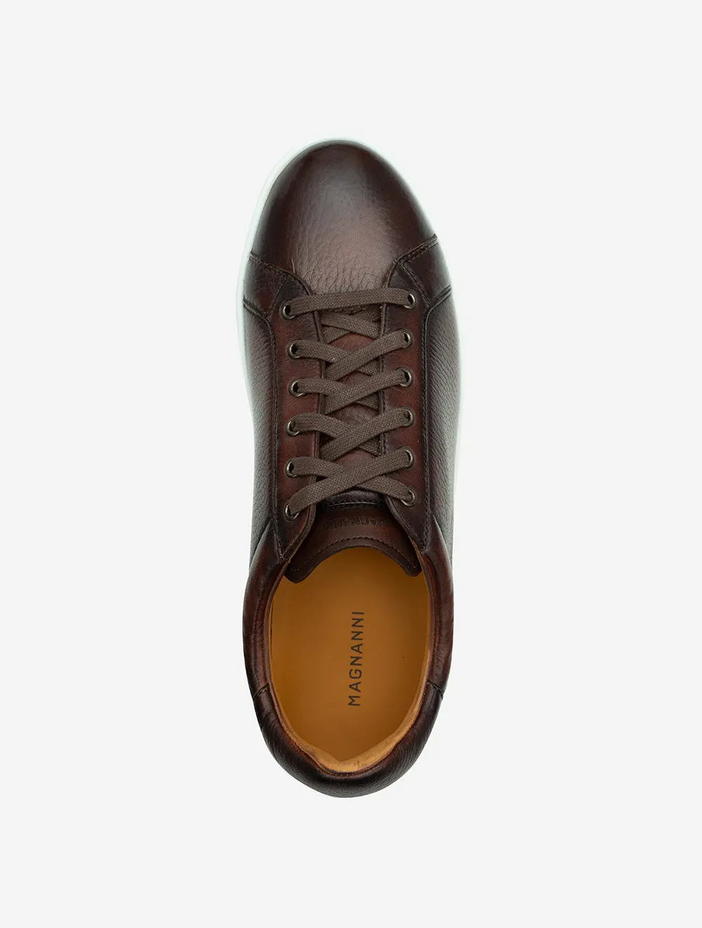 Leve White Sole Sneaker Brown