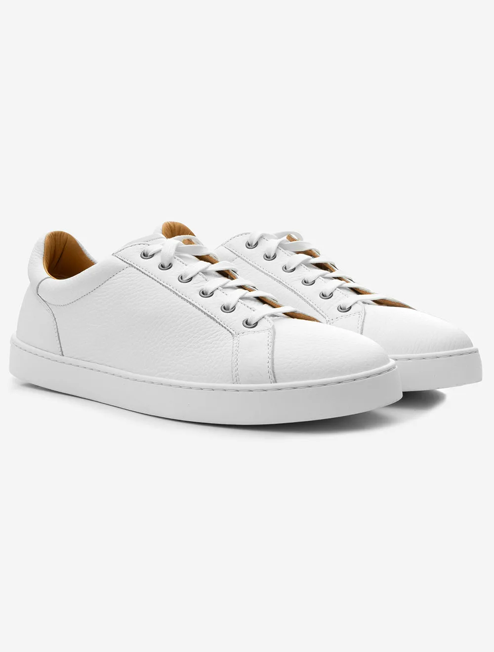 Leve White Sole Sneaker White