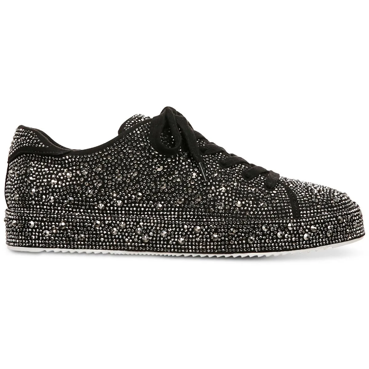 Lola Womens Faux Leather Embellished Casual And Fashion Sneakers