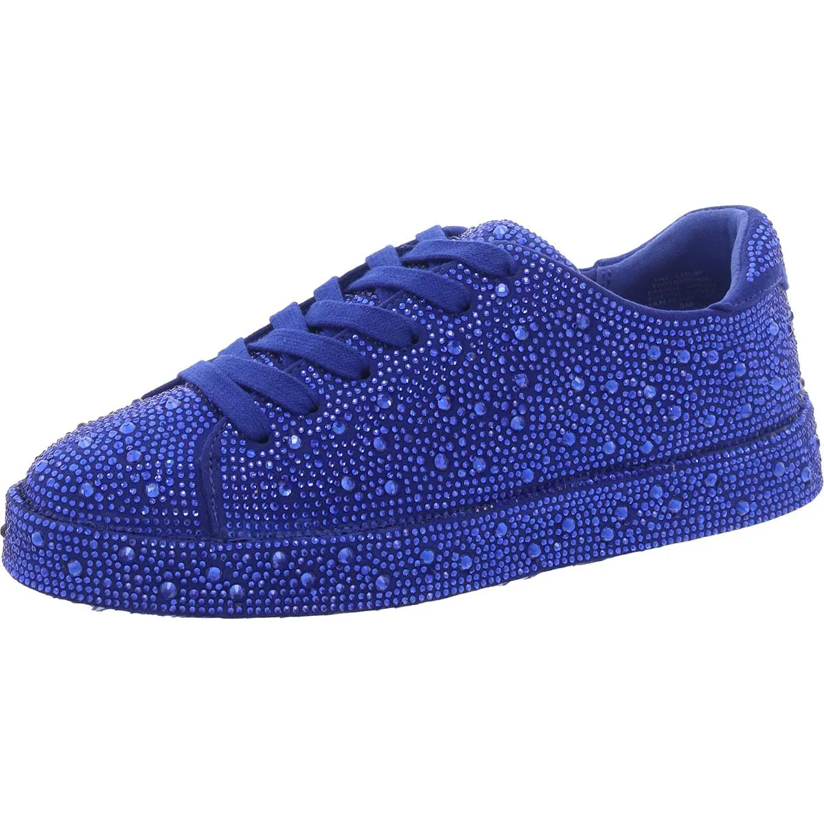 Lola Womens Faux Leather Embellished Casual And Fashion Sneakers