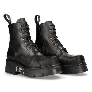 M-NewMILI083-S19 Combat Boots Leather