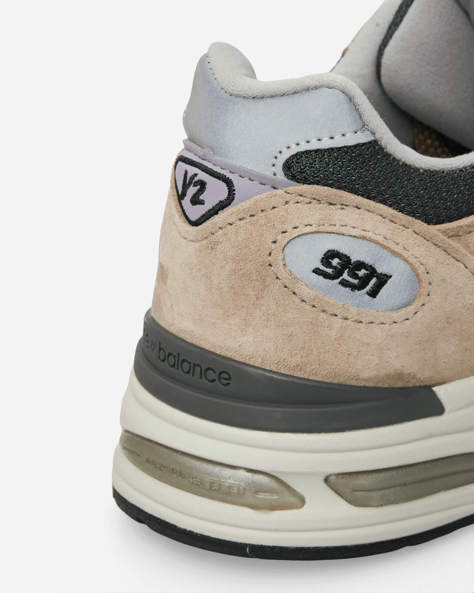 MADE in UK 991v2 Sneakers Cement / Douglas Fir / Lavender Grey