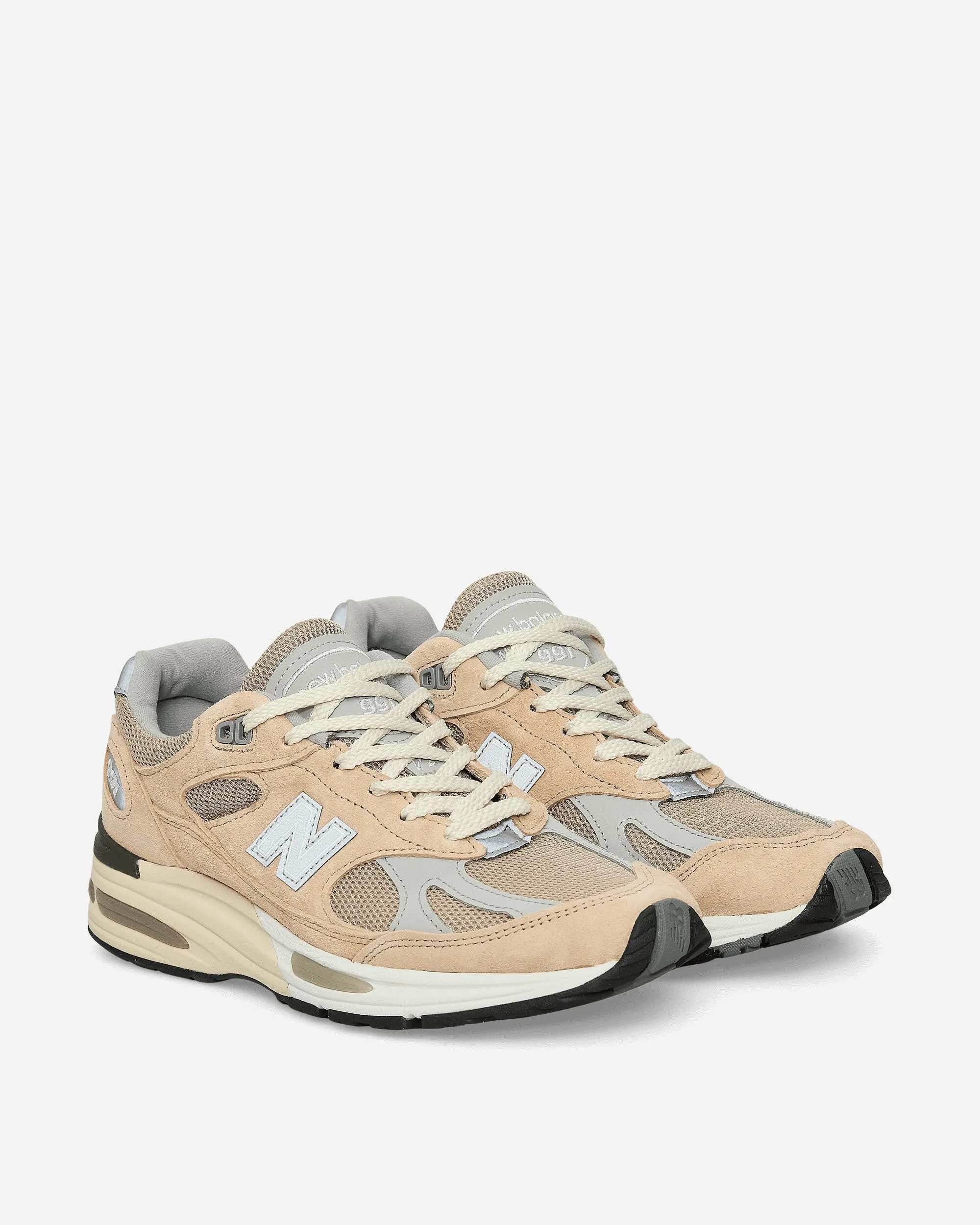 Made in UK 991v2 Sneakers Cuban Sand / Harbor Mist / Silver