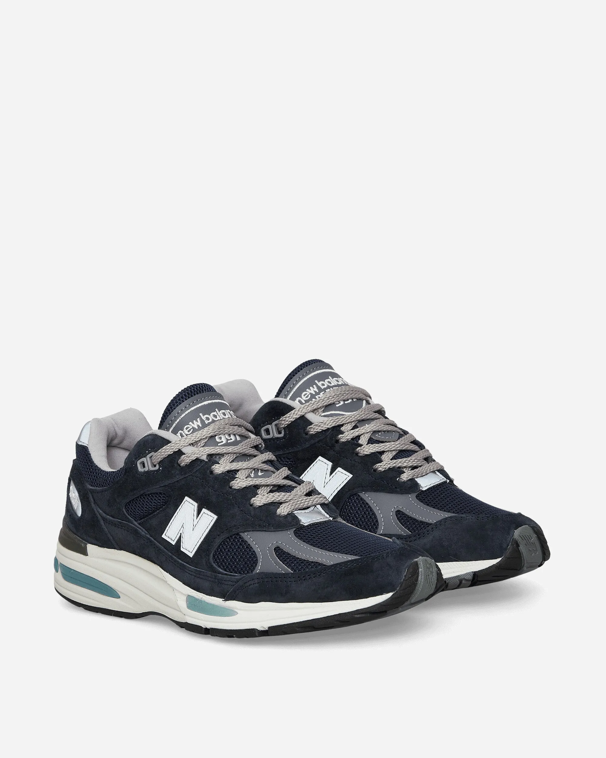 Made in UK 991v2 Sneakers Dark Navy / Smoked Pearl / Silver