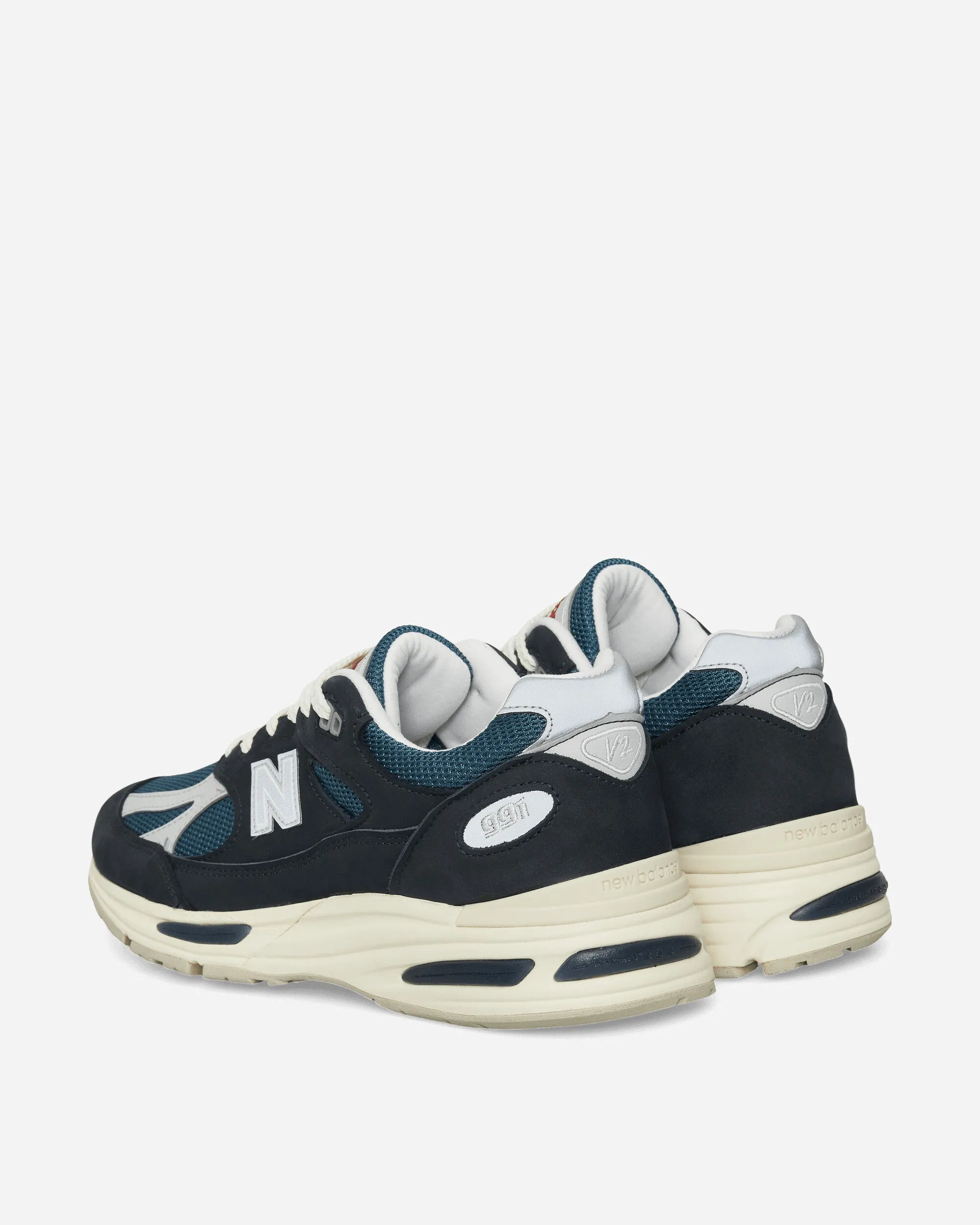 Made in UK 991v2 Sneakers Total Eclipse / Indian Teal / Harbor Mist