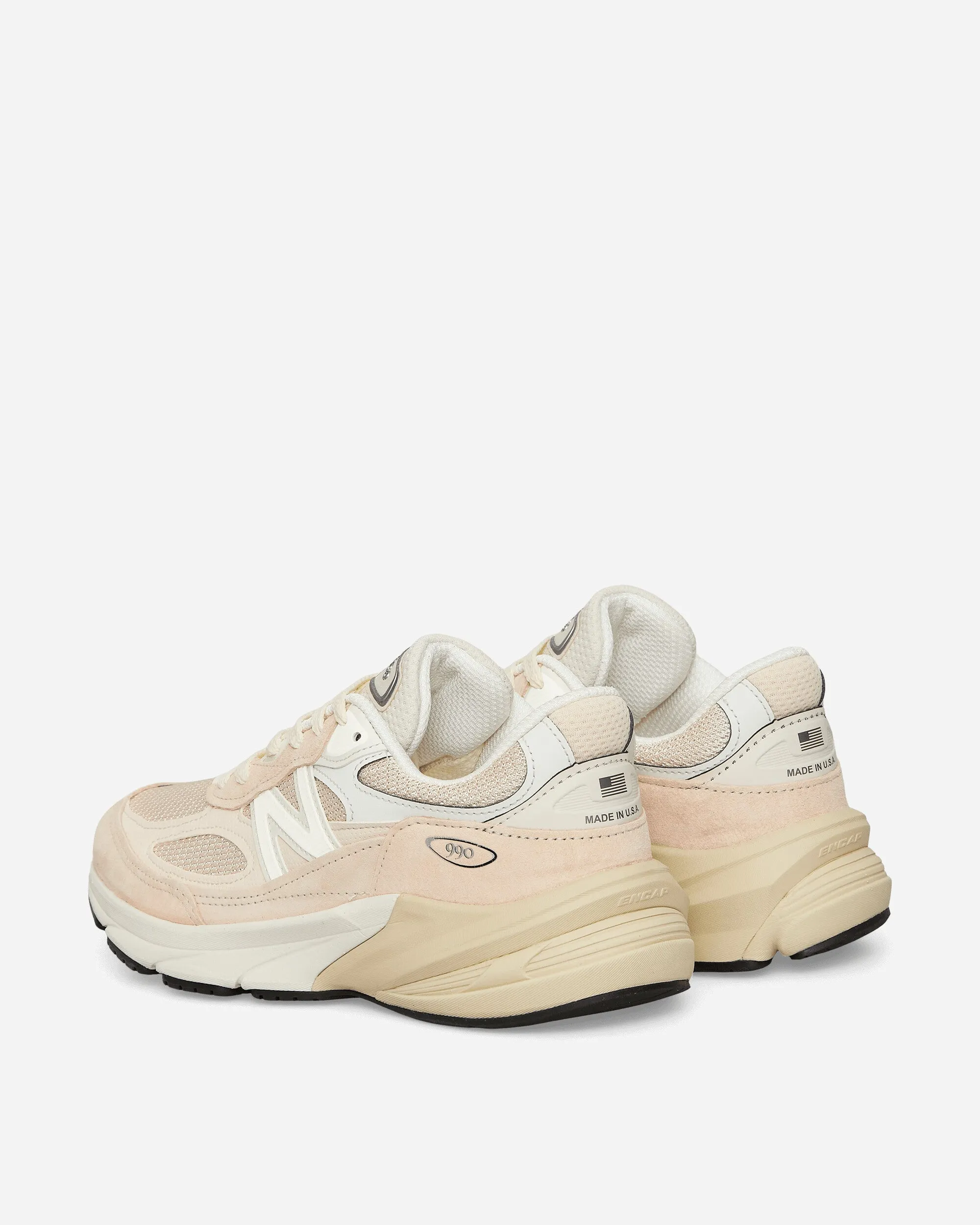 Made in USA 990v6 Sneakers Vintage Rose / Sea Salt