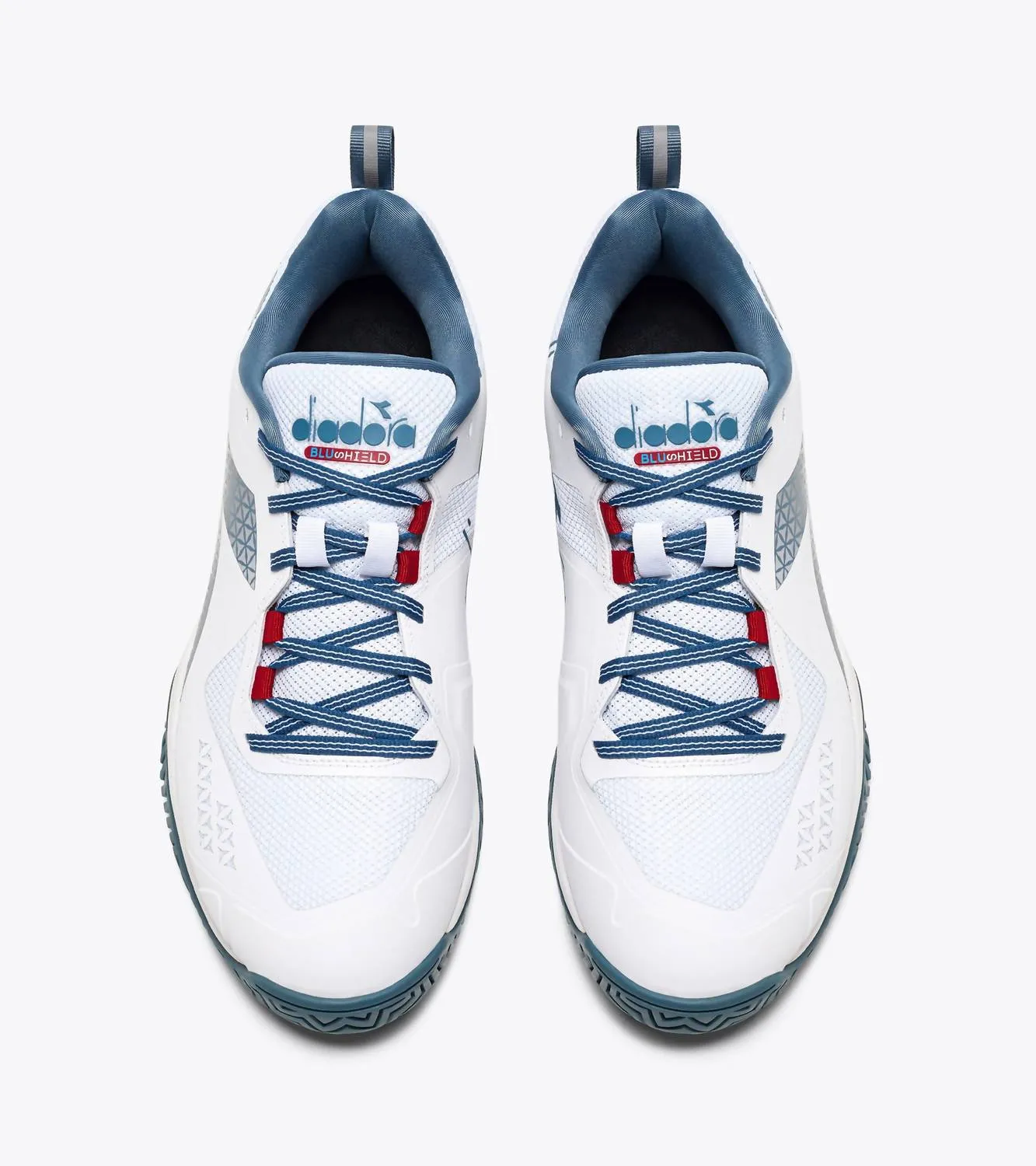 Men's Blushield Torneo 2 In White/ocean Blue/salsa