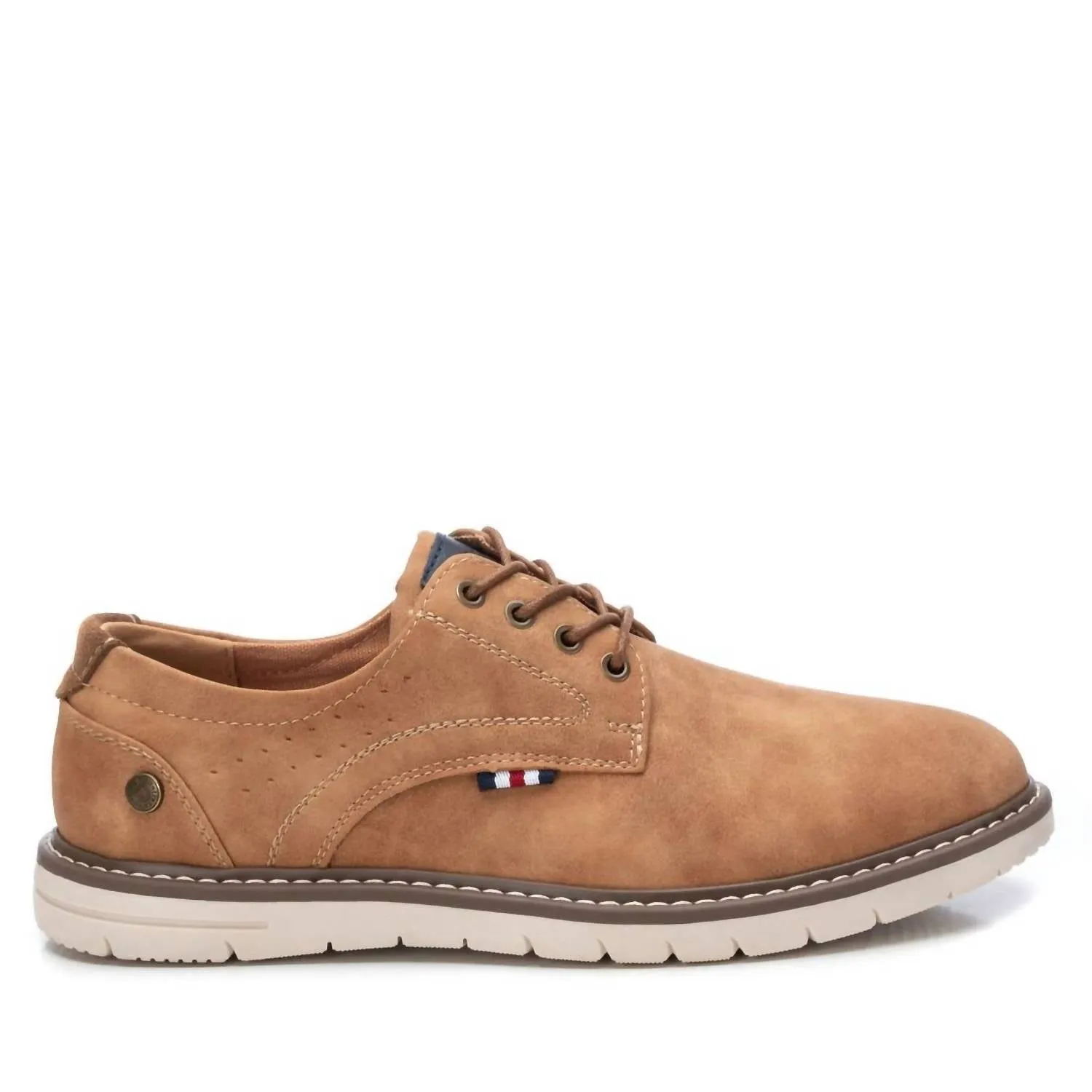 Men's Cloud Casual Oxfords In Medium Brown