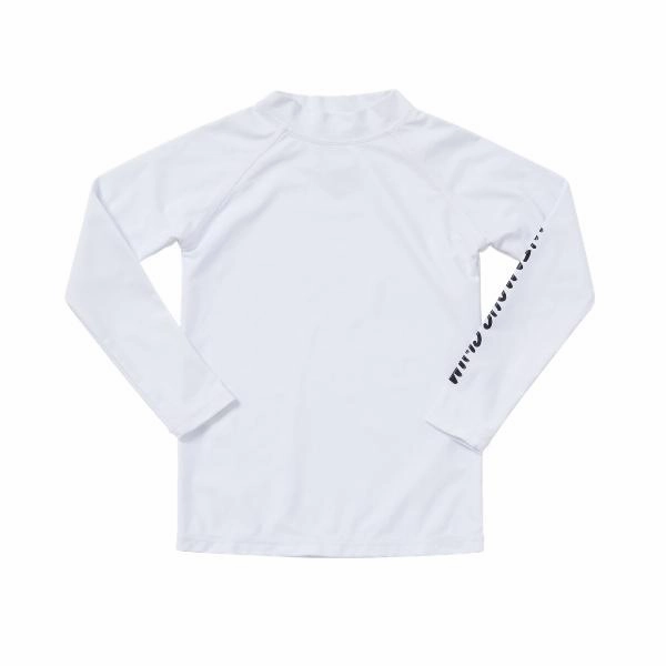 Mini Billy Rashie Top - Fresh White