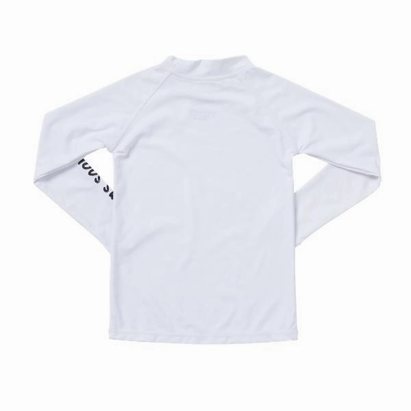 Mini Billy Rashie Top - Fresh White
