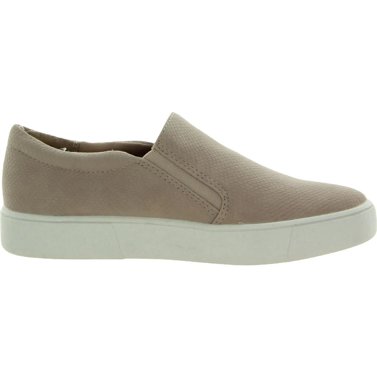 Moira Womens Faux Leather Slip-On Casual and Fashion Sneakers