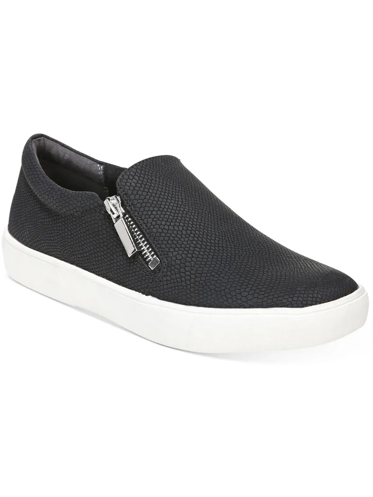 Moira Womens Faux Leather Slip-On Casual and Fashion Sneakers