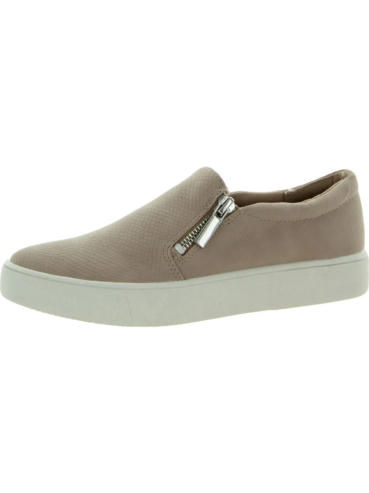 Moira Womens Faux Leather Slip-On Casual and Fashion Sneakers