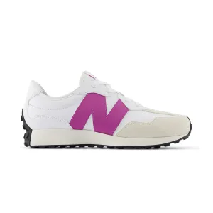 New Balance Kid's (Grade School) GS327ST White/Passion Fruit