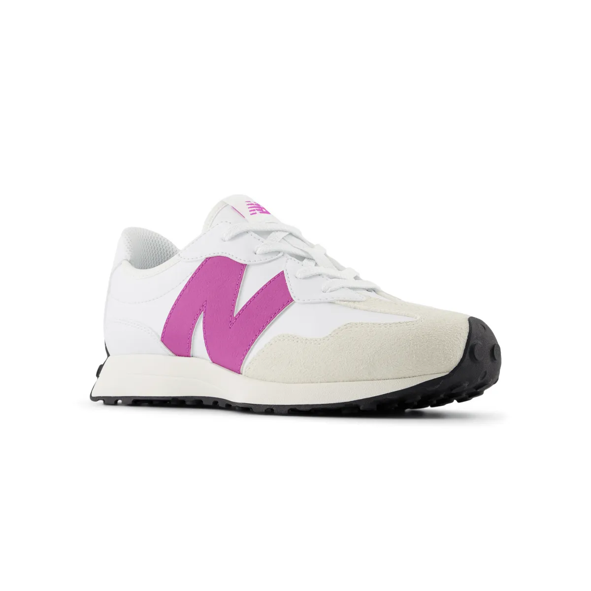 New Balance Kid's (Grade School) GS327ST White/Passion Fruit