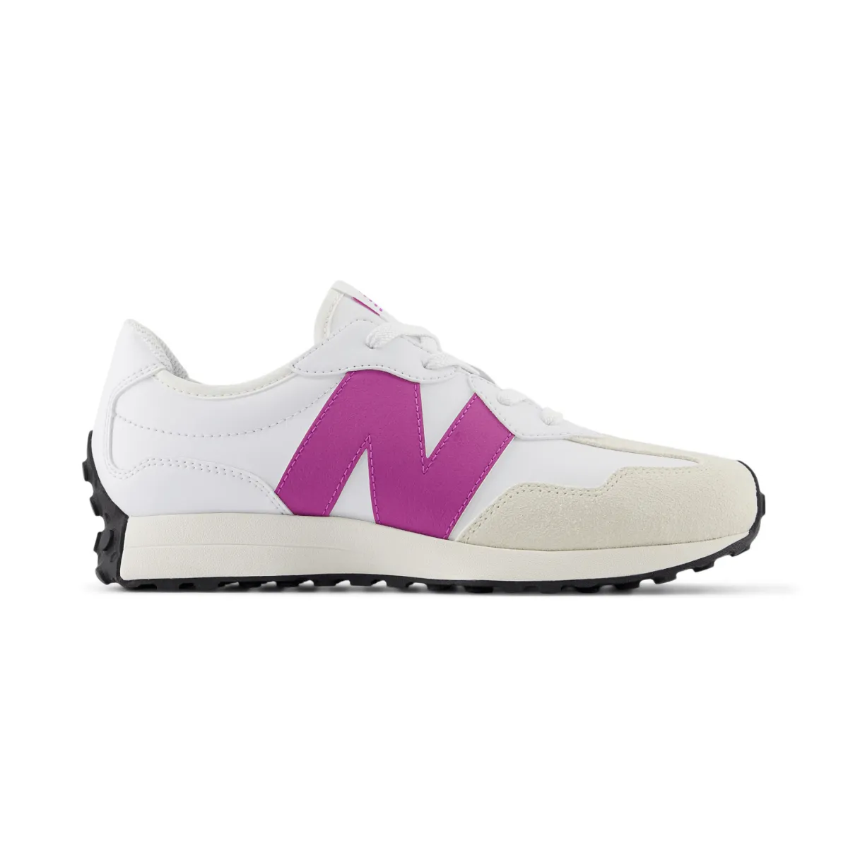 New Balance Kid's (Grade School) GS327ST White/Passion Fruit