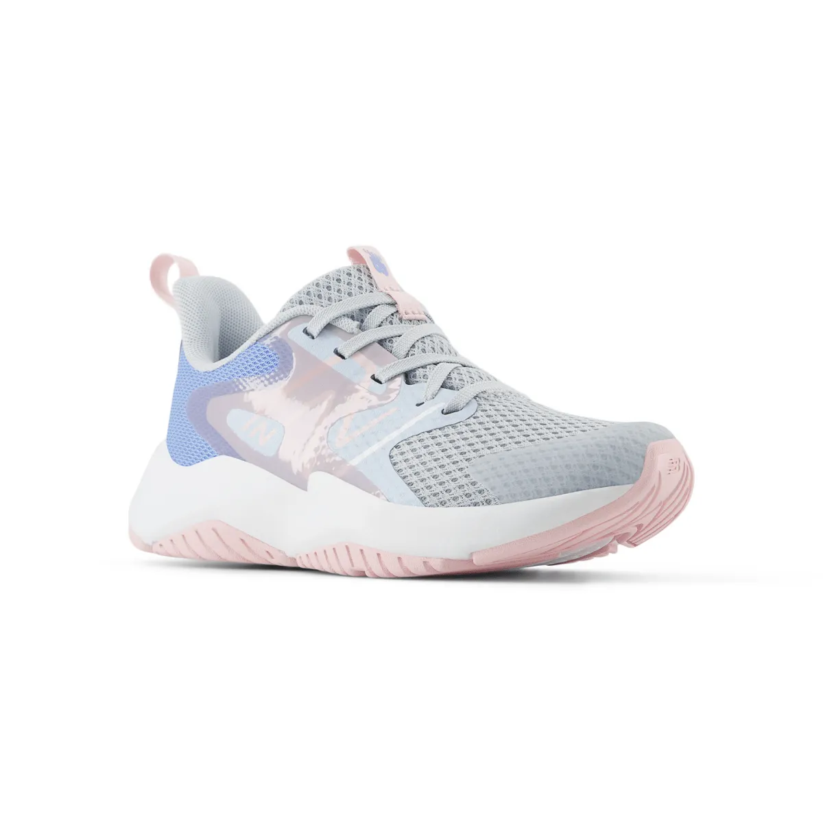 New Balance Kid's (Preschool) Rave Run v2 PKRAVAG2 Bright Sky/Granite/Rose Sugar