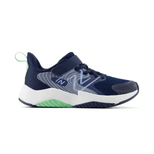 New Balance Kid's (Preschool) Rave Run v2 YTRAVAB2 Navy/Electric Sky/Sweetgrass