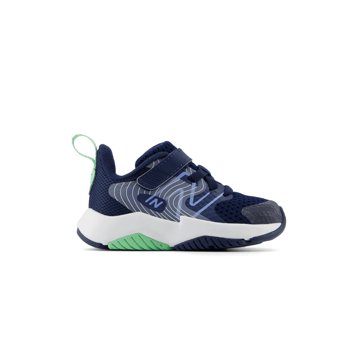 New Balance Toddler's ITRAVAB2 Navy/Electric Sky/Sweetgrass