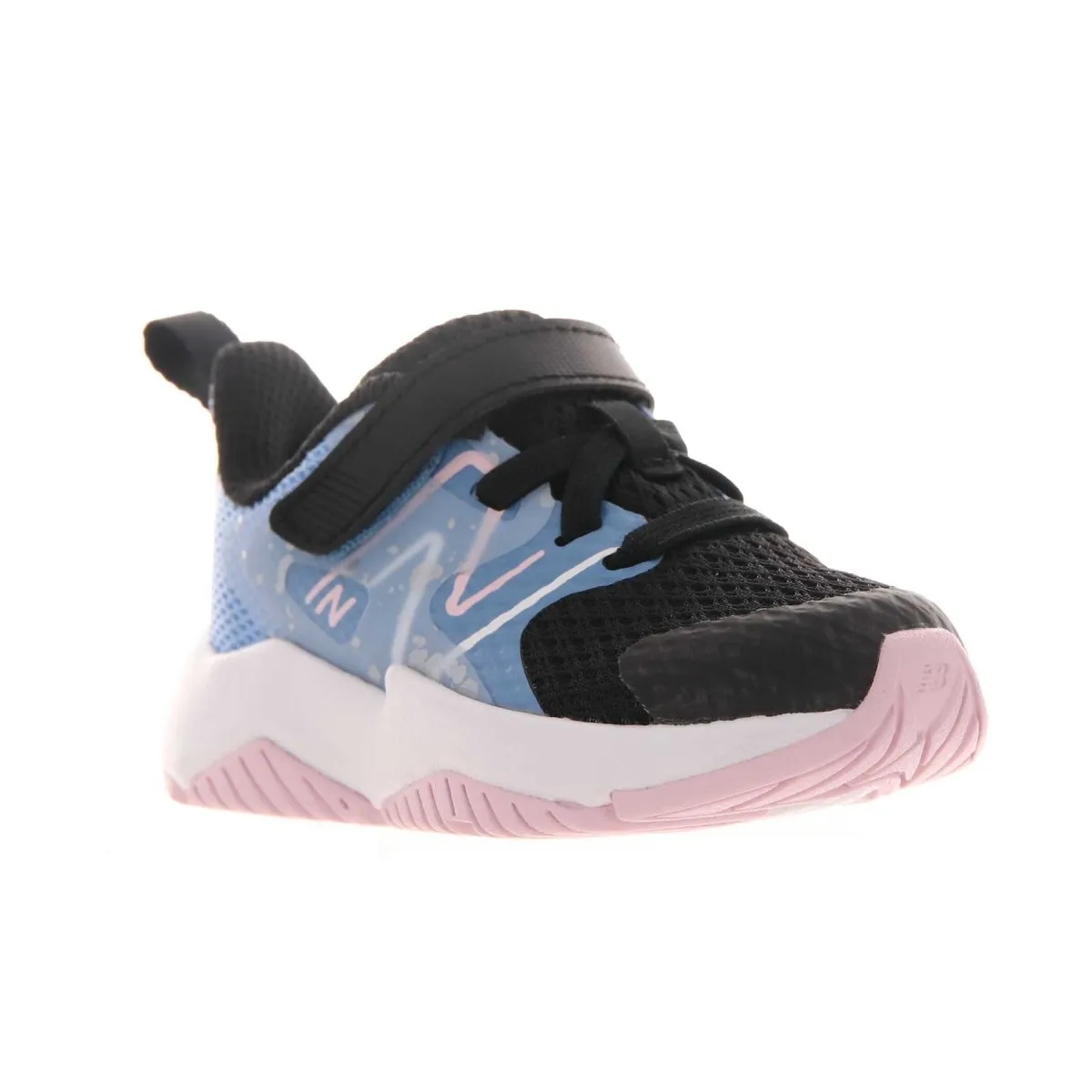 New Balance Toddler's Rave Run v2 Blue/Black/Pink