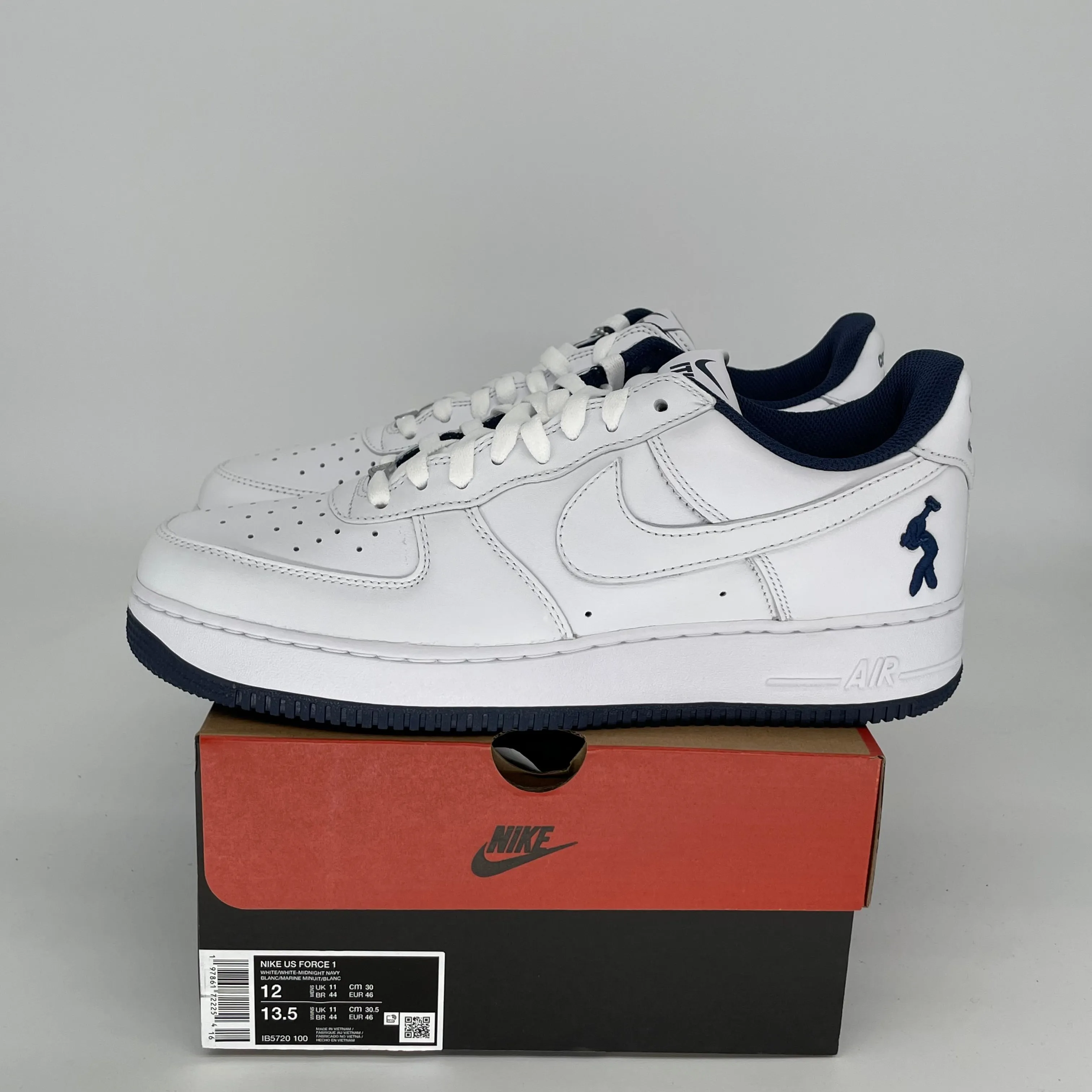 NIKE AIR FORCE 1 LOW LIL YACHTY CONCRETE BOYS ITS US SIZE IB5720-100