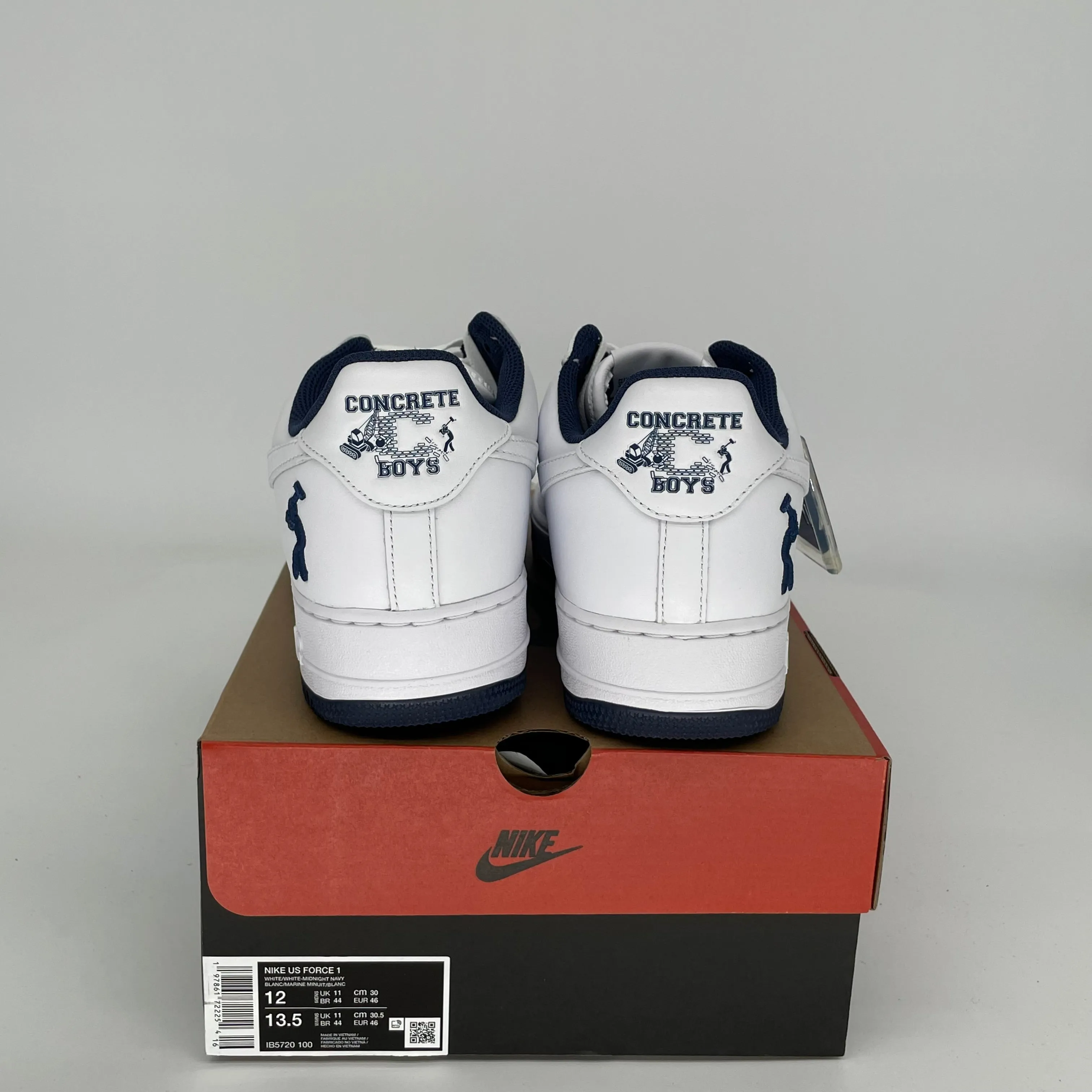 NIKE AIR FORCE 1 LOW LIL YACHTY CONCRETE BOYS ITS US SIZE IB5720-100