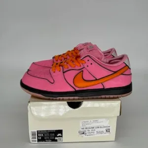 NIKE SB DUNK LOW POWERPUFF GIRLS BLOSSOM SIZE 10.5 FD2631-600