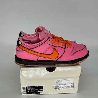 NIKE SB DUNK LOW POWERPUFF GIRLS BLOSSOM SIZE 10.5 FD2631-600