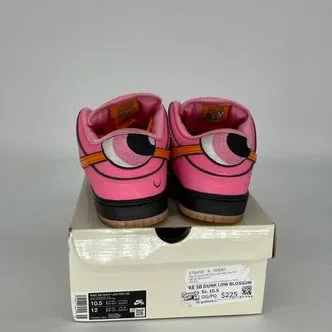 NIKE SB DUNK LOW POWERPUFF GIRLS BLOSSOM SIZE 10.5 FD2631-600