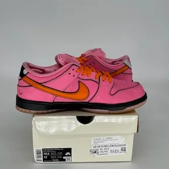 NIKE SB DUNK LOW POWERPUFF GIRLS BLOSSOM SIZE 10.5 FD2631-600