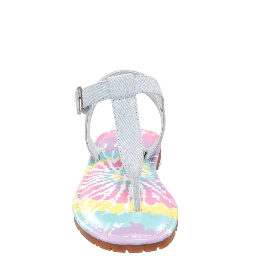 Nina Girl's  Heddy Blue Glitter Denim