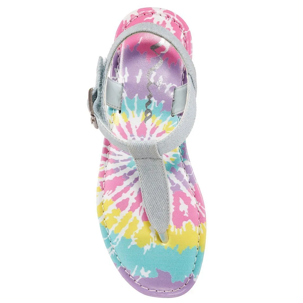 Nina Girl's  Heddy Blue Glitter Denim
